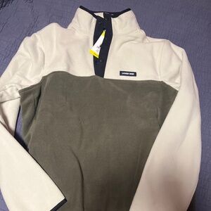 Men’s Lands End fleece pullover size M